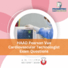 HAAD Pearson Vue Cardiovascular Technologist Exam Questions